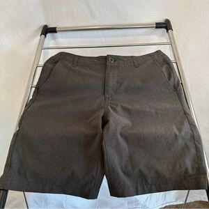 Volcom Men's Flat-Front Dark Gray Shorts size 30